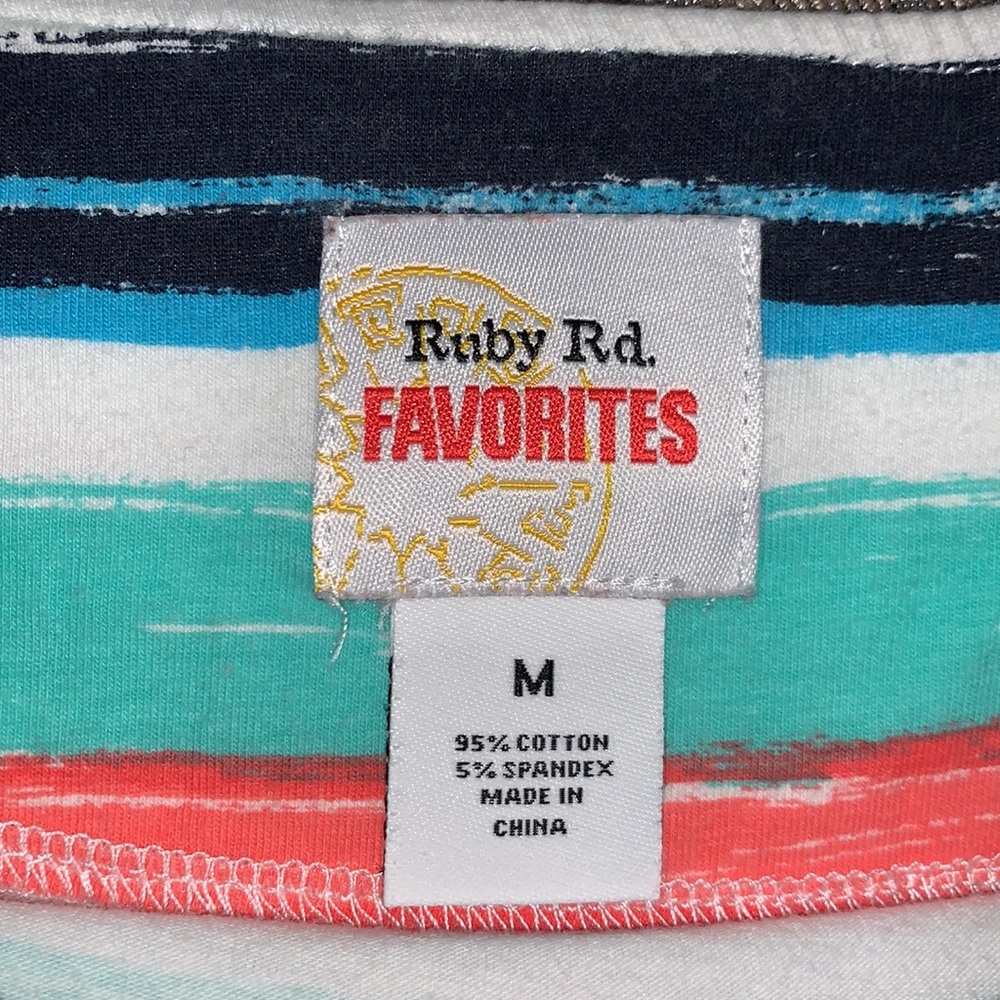 Ruby Rd scoop neck - Picture 2 of 3